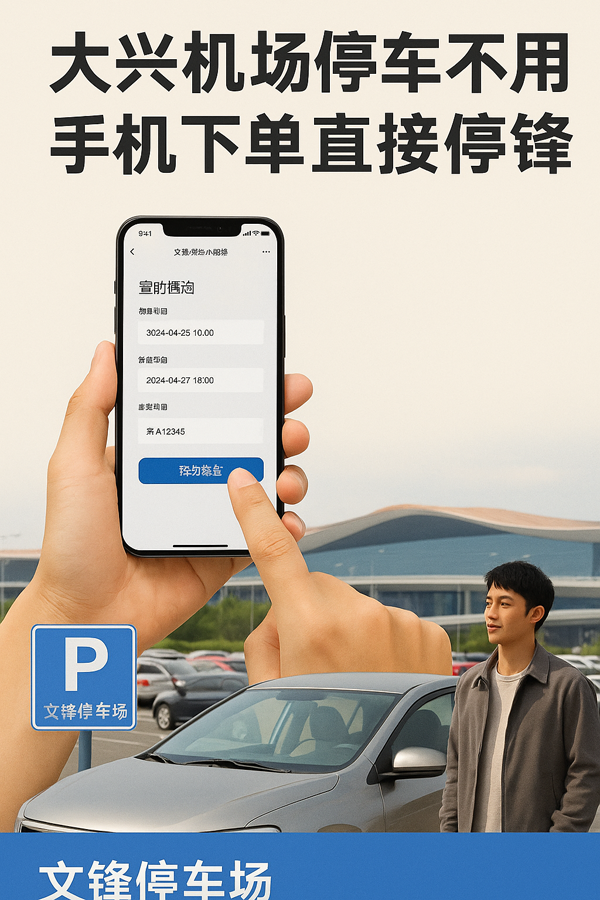 大興機場停車全流程留痕，避免停車糾紛更安心